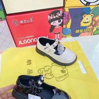 Giày búp bê trẻ em da bóng mềm quai ngang sỉ giá xưởng