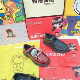 Giày búp bê trẻ em da bóng mềm quai ngang sỉ giá xưởng