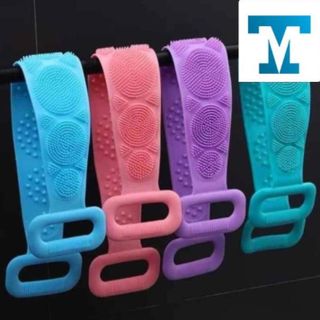 [Sỉ loại 1] CỌ TẮM SILICON - Dây Chà Lưng 2 mặt Bằng Silicone mẫu mới