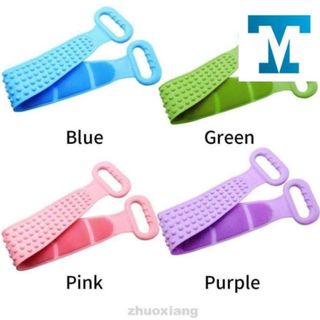 [Sỉ loại 1] CỌ TẮM SILICON - Dây Chà Lưng 2 mặt Bằng Silicone mẫu mới