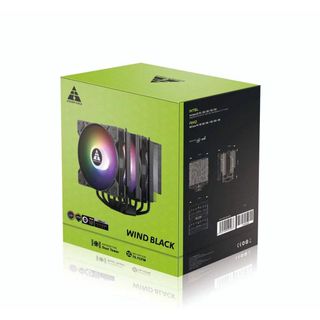 TẢN NHIỆT KHÍ CPU GOLDEN FIELD WIND BLACK 2 FAN LED ARGB SYNC