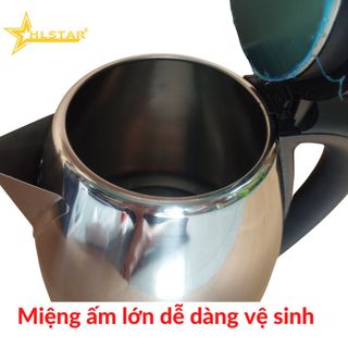 Ấm siêu tốc 1L8 inox cao cấp HLStar HL-0166