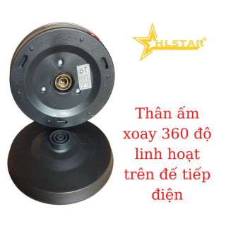 Ấm siêu tốc 1L8 inox cao cấp HLStar HL-0166
