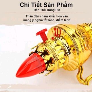 Đèn thờ vĩnh cửu dùng pin không lo hỏa hoạn , cháy nổ chập điện