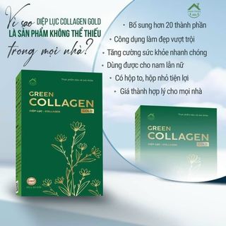 Collagen diệp lục GREEN COLLAGEN chính hãng giá sỉ