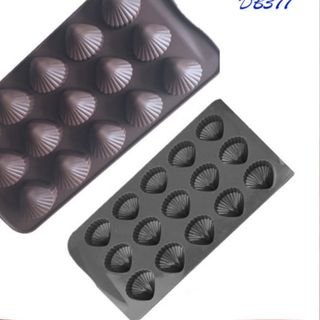 Khuôn silicon làm bánh hình vỏ sò