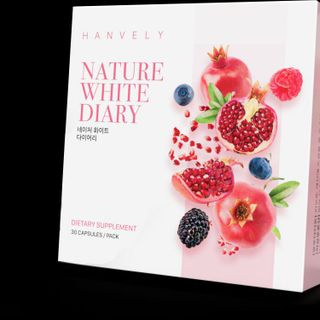 Viên uống trắng da HANVELY 30 Viên _ WHITE NATURE DIARY