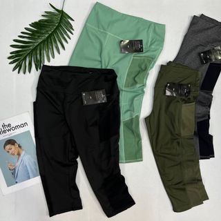 Đồ Thể Thao Quần Lửng Nữ Túi Lưới Thể Thao Siêu Đẹp Giá Sỉ, Chuẩn Hàng Hot Đẹp