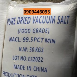 Muối tinh khiết - Muối ăn - NaCl - Refined Salt bao 50kg