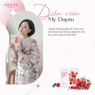 Viên uống trắng da HANVELY 10 Viên _ WHITE NATURE DIARY