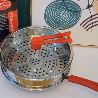 Chảo hấp đa năng inox liền khối Kaisa Villa