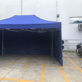 Nhà bạt , lều xếp kích thước 2m x 2m , giá rẻ tại xưởng ( có nhận may quây xung quanh lều)