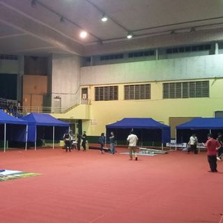 Nhà bạt , lều xếp kích thước 2m x 2m , giá rẻ tại xưởng ( có nhận may quây xung quanh lều)