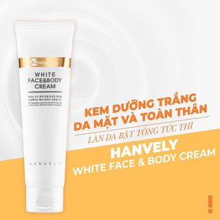 HANVELY WHITE FACE & BODY CREAM