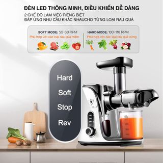 MÁY ÉP CHẬM KAISA VILLA 𝐊𝐕-𝐙𝐒𝟏𝟔𝟖 TRỤC NGANG