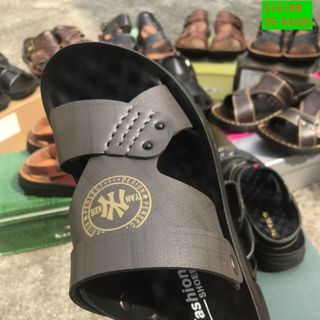 Sandal nam chất da đẹp có quai hậu giá rẻ