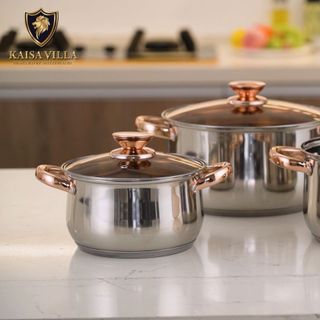 BỘ 3 NỒI KAISAVILLA (5.8L+4.5L+2.5L)