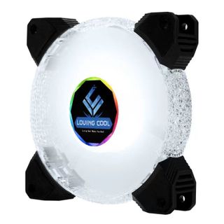 QUẠT TẢN NHIỆT CPU LOVING COOL XZ-12025SG COLOR WHITE giá sỉ