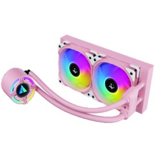 BỘ TẢN NHIỆT NƯỚC CPU GOLDEN FIELD ST-240S ARGB PINK