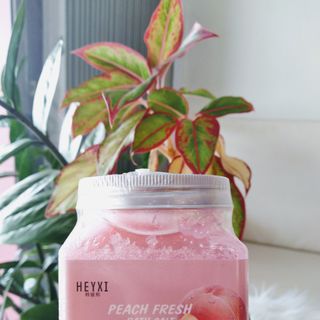 Muối Tắm Tẩy Da Chết Body Vị Hoa Quả HEYXI Cực Thơm - Heyxi ( hũ vuông mới)-Tẩy Da Chết Trắng Da Body HEYXI Trái Cây
