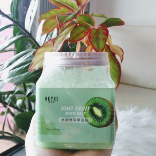 Muối Tắm Tẩy Da Chết Body Vị Hoa Quả HEYXI Cực Thơm - Heyxi ( hũ vuông mới)-Tẩy Da Chết Trắng Da Body HEYXI Trái Cây