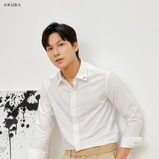 ÁO SƠ MI TAY DÀI KÈM PHỤ KIỆN AKUBA 01U0506