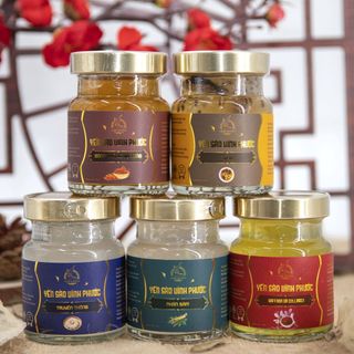 [Hộp 5 Hũ] Yến Sào Chưng Sẵn Vĩnh Phước 70ml [20% Yến Tươi] - 6 Vị giá sỉ