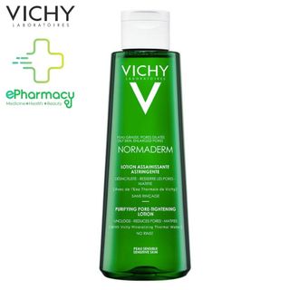 Toner Vichy Normaderm Purifying Pore Tightening Lotion nước cân bằng se khít lỗ chân lông cho da dầu mụn 200ml giá sỉ