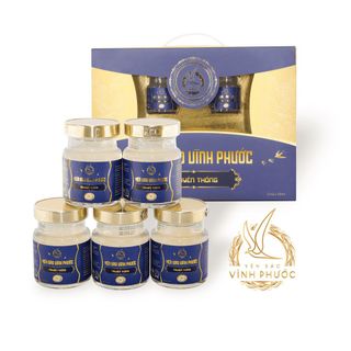 [Hộp 5 Hũ] Yến Sào Chưng Sẵn Vĩnh Phước 70ml [20% Yến Tươi] - 6 Vị