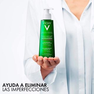 Sữa Rửa Mặt Cho Da Dầu Mụn Vichy Normaderm Phytosolution Intensive Purifying Gel làm sạch sâu, giảm bã nhờn 400ml