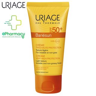 Kem Chống Nắng Hóa Học Uriage Bariésun SPF50+ Crème không màu cho da nhạy cảm 50ml giá sỉ