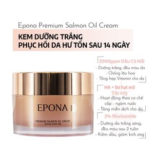 Kem Dưỡng EPONA trắng da, nâng tone, chống lão hóa, mờ thâm nám, giảm nhăn, phục hồi da 50ml