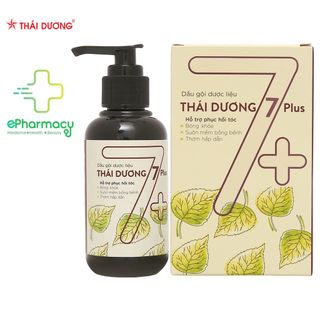 Dầu Gội 7+ THÁI DƯƠNG thảo dược giảm gàu, giảm rụng tóc và hói đầu cho tóc bóng khỏe 100ml giá sỉ