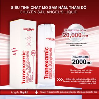 Angel's Liquid Tranexamic Mela Ampoule Siêu tinh chất xoá thâm đỏ mờ sạm nám 30ml