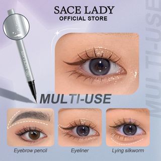 Bút kẻ mắt SACE LADY Màu Nâu siêu mỏng tự nhiên đa năng SL35702