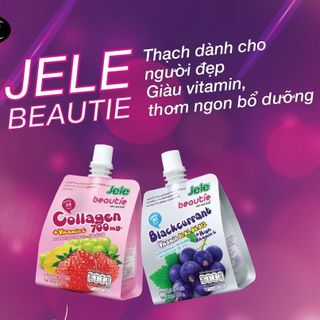 Nước Ép Trái Cây Thạch JELE BEAUTIE bổ sung vitamin, collagen đẹp da, tốt cho sức khỏe 150g giá sỉ