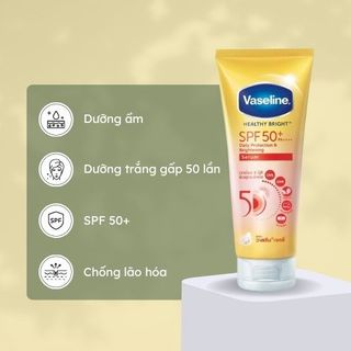 Serum chống nắng VASELINE 50X [320ml] - Tinh chất dưỡng thể Vaseline SPF 50+