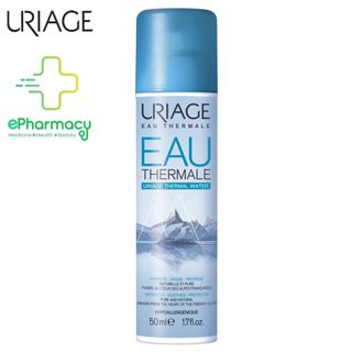 Nước Khoáng Uriage Thermal Water dạng xịt dưỡng ẩm, cân bằng pH, làm dịu và bảo vệ da 50ml
