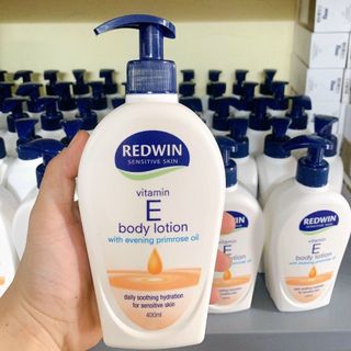 Sữa dưỡng thể REDWIN VITAMIN E & C BODY LOTION [400ml] - Sữa dưỡng ẩm toàn thân Vitamin E Redwin
