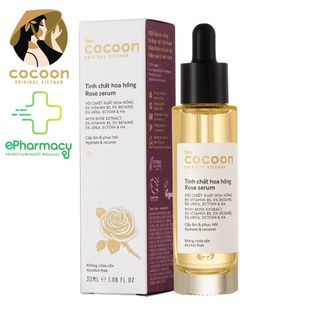 Serum Cocoon Rose Tinh chất hoa hồng cấp ẩm sâu và phục hồi da khô 30mL giá sỉ