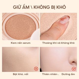 O.TWO.O Cushion BB Cream Vitality Skin Smooth Natural Base Face Makeup 82g SE003 giá sỉ
