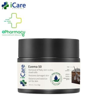 Ezema 50 iCare Pharma Cao dược liệu giảm nấm da đầu chiết xuất từ Gurjun Ấn Độ 50g giá sỉ