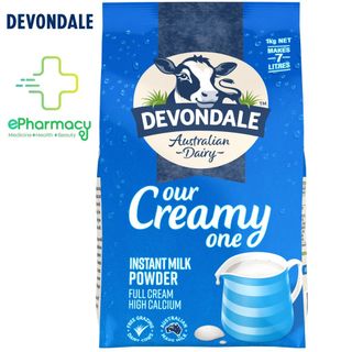 Sữa Bột DEVONDALE Milk Powder Full Cream High Calcium Úc nguyên kem cho người từ 1 tuổi (1Kg / Túi) giá sỉ