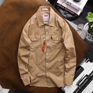 Áo sơ mi tay dài, sơ mi nam chất kaki dày mịn size từ 55kg - 85kg
