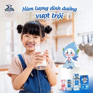 Sữa Bột DEVONDALE Milk Powder Full Cream High Calcium Úc nguyên kem cho người từ 1 tuổi (1Kg / Túi)