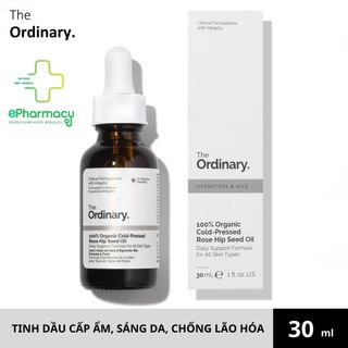 THE ORDINARY 100% Organic Cold-Pressed Rose Hip Seed Oil Tinh dầu nụ tầm xuân giảm dầu mụn 30ml giá sỉ