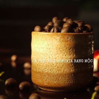 Cà phê Culi rang mộc loại 1 chế biến ướt