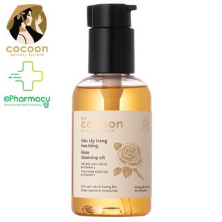 Dầu Tẩy Trang Cocoon Rose Cleansing Oil Tinh dầu hoa hồng làm sạch sâu và phục hồi da khô 140ml giá sỉ