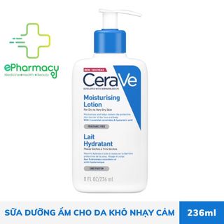 Sữa Dưỡng Da Cerave Moisturizing Lotion Lait Hydratant Pháp phục hồi cho da khô, da rất khô 236ml giá sỉ