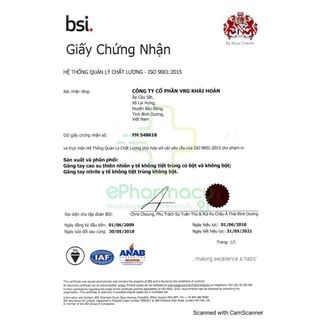 Găng Tay Y Tế Latex Không Bột VGlove Powder Free Latex Gloves màu trắng cao su tự nhiên 100 chiếc/hộp